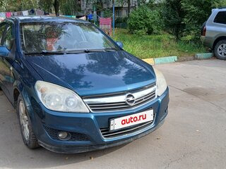 2007 Opel Astra H Рестайлинг, синий, 329000 рублей, вид 2