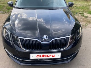 2018 Skoda Octavia III (A7) Рестайлинг, чёрный, 1850000 рублей, вид 4