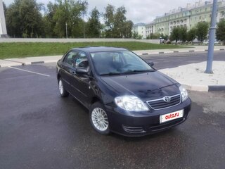 2006 Toyota Corolla IX (E120, E130) Рестайлинг, чёрный, 570000 рублей, вид 3