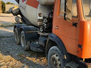 2001 КамАЗ Автобетоносмеситель, оранжевый, 950000 рублей, вид 2