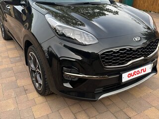 2020 Kia Sportage IV Рестайлинг, чёрный, 2650000 рублей, вид 4