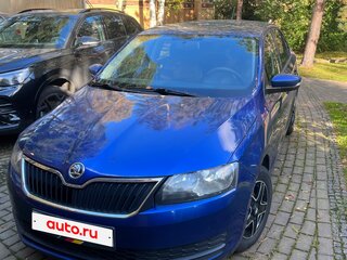 2018 Skoda Rapid I Рестайлинг, синий, 700000 рублей, вид 3