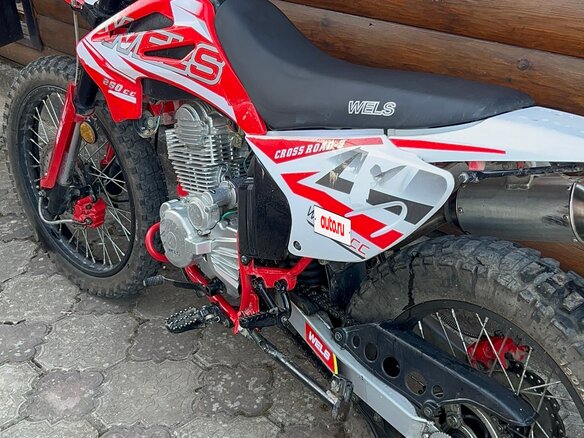 2025 Wels CRF 250, красный, 130000 рублей - вид 5