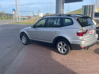 2008 BMW X3 20d I (E83) Рестайлинг, серебристый, 1050000 рублей, вид 5
