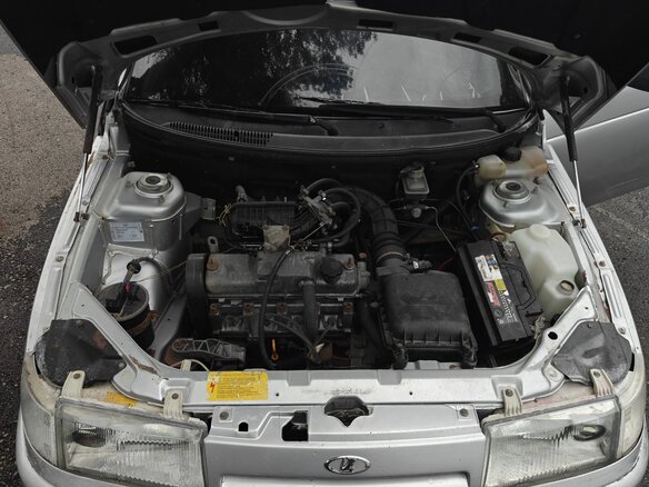 2006 Lada (ВАЗ) 2110, серебристый, 140000 рублей - вид 9
