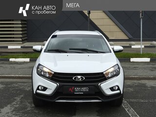 2019 Lada (ВАЗ) Vesta SW Cross I, белый, 1113000 рублей, вид 3