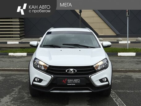 2019 Lada (ВАЗ) Vesta SW Cross I, белый, 998000 рублей, вид 3