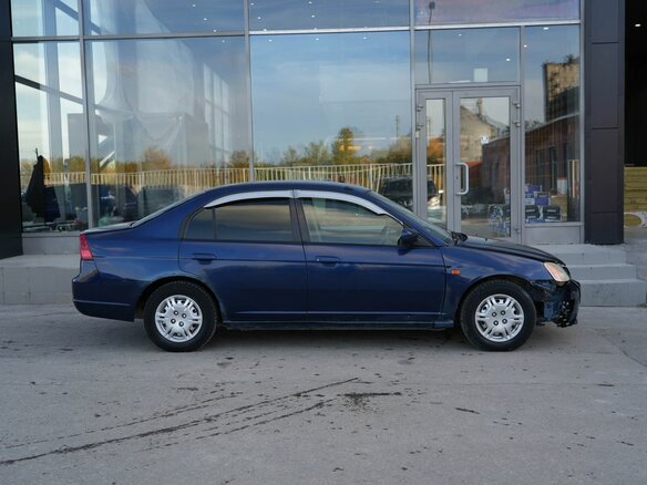 2001 Honda Civic Ferio III, синий, 350000 рублей - вид 3