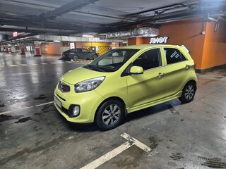 2014 Kia Picanto II, зелёный, 920000 рублей, вид 1
