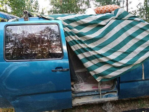 1999 Lada (ВАЗ) 2120 Надежда I, синий, 180000 рублей - вид 1