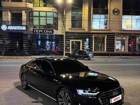 2020 Audi A8 50 TDI IV (D5), чёрный, 5200000 рублей, вид 1