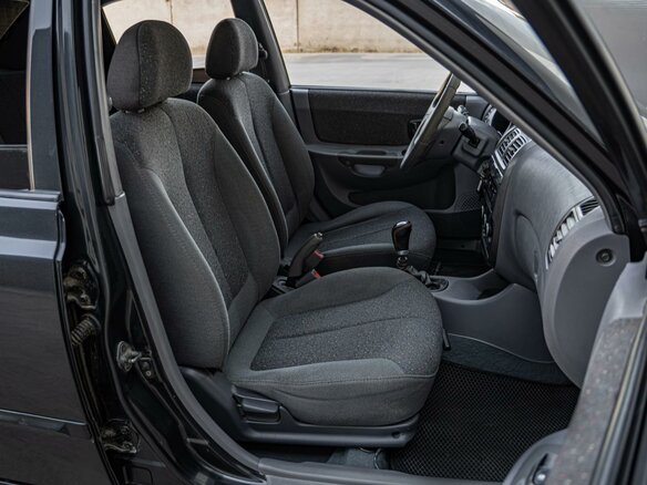 2007 Hyundai Accent ТагАЗ II, чёрный, 430000 рублей - вид 7