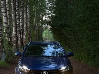 2020 Lada (ВАЗ) Vesta SW I, синий, 1070000 рублей, вид 2