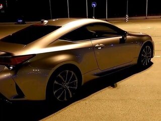 2019 Lexus RC 350 I Рестайлинг, серебристый, 4200000 рублей, вид 5