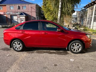 2016 Lada (ВАЗ) Vesta I, красный, 680000 рублей, вид 2