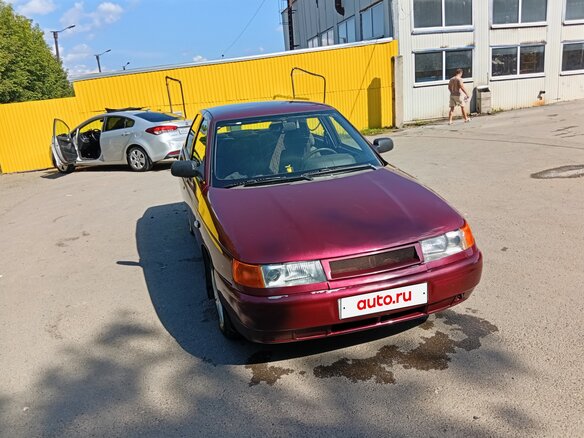 2005 Lada (ВАЗ) 2110, красный, 160000 рублей