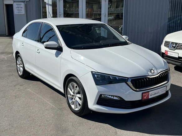 2020 Skoda Rapid II, белый, 1425000 рублей - вид 6