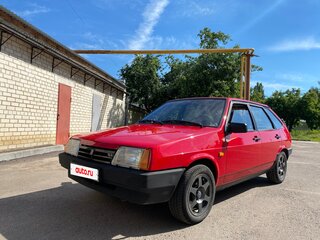 1995 Lada (ВАЗ) 2109, красный, 330000 рублей, вид 2