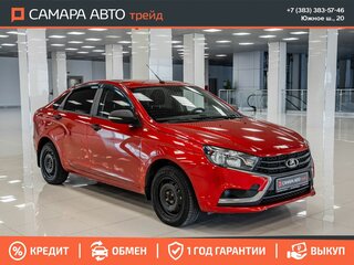 2017 Lada (ВАЗ) Vesta I, красный, 665000 рублей, вид 3