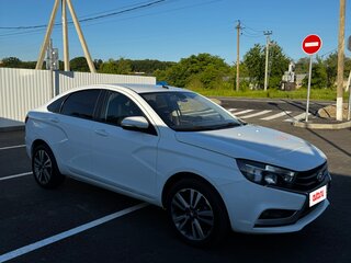 2016 Lada (ВАЗ) Vesta I, белый, 730000 рублей, вид 1