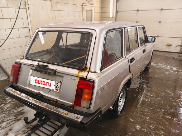 2007 Lada (ВАЗ) 2104, серый, 90000 рублей - вид 4