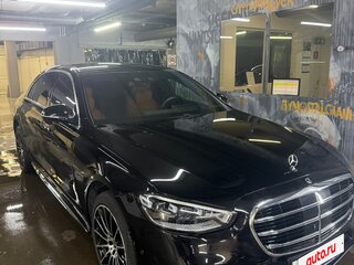 2021 Mercedes-Benz S-Класс 350 d Long 4MATIC VII (W223), чёрный, 10500000 рублей, вид 2