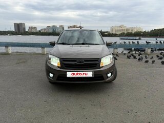 2016 Lada (ВАЗ) Granta I, коричневый, 650000 рублей, вид 4