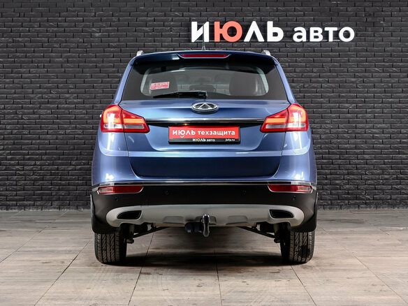 2017 Chery Tiggo 5 I Рестайлинг, синий, 1035000 рублей - вид 4