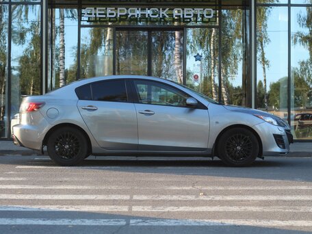 2009 Mazda 3 II (BL), серебристый, 920000 рублей, вид 4