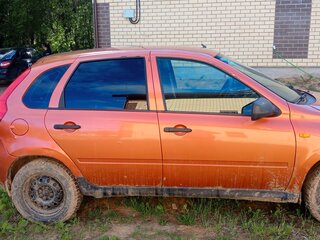 2013 Lada (ВАЗ) Kalina II, оранжевый, 240000 рублей, вид 4