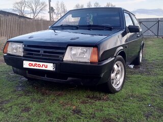 1991 Lada (ВАЗ) 2108, чёрный, 80000 рублей, вид 1