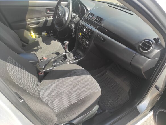 2007 Mazda 3 I (BK) Рестайлинг, серебристый, 500000 рублей - вид 6