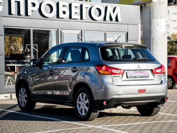 2012 Mitsubishi ASX I Рестайлинг, серый, 965000 рублей - вид 5