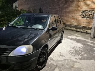 2010 Renault Logan I Рестайлинг, чёрный, 240000 рублей, вид 1