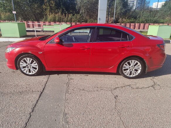 2007 Mazda 6 II (GH), красный, 850000 рублей - вид 3