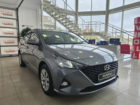 2020 Hyundai Solaris II Рестайлинг, серый, 1879000 рублей, вид 3