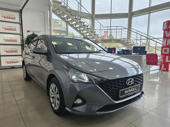 2020 Hyundai Solaris II Рестайлинг, серый, 1879000 рублей - вид 2