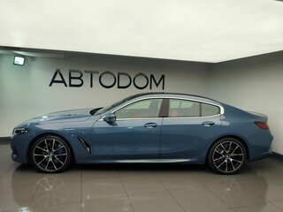 2021 BMW 8 серии Gran Coupe 840i xDrive II (G14/G15/G16), синий, 8400000 рублей, вид 4
