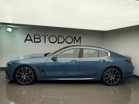 2021 BMW 8 серии Gran Coupe 840i xDrive II (G14/G15/G16), синий, 9450000 рублей, вид 4