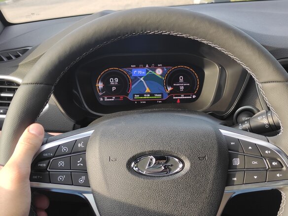 2025 Lada (ВАЗ) Vesta Cross I Рестайлинг (NG), серый, 1850000 рублей - вид 7