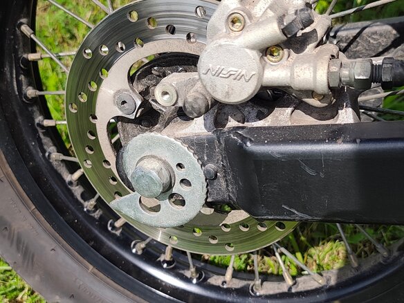 2005 Yamaha XG250 Tricker, жёлтый, 310000 рублей - вид 11