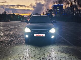 2008 Lada (ВАЗ) Priora I, чёрный, 310000 рублей, вид 2
