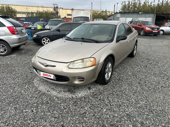 2002 Chrysler Sebring II, золотистый, 215000 рублей