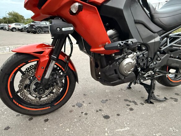 2014 Kawasaki Versys 1000, оранжевый, 700000 рублей - вид 5