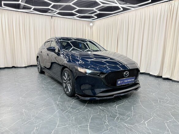 2021 Mazda 3 IV (BP), синий, 1899999 рублей - вид 8