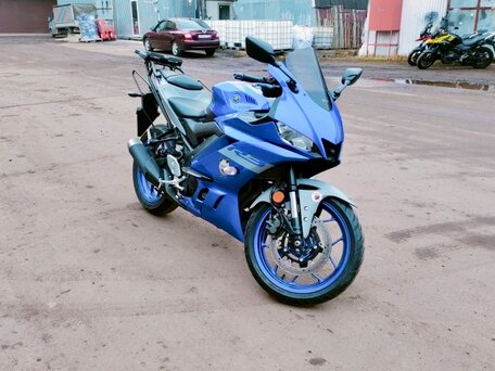 2021 Yamaha YZF-R3, синий, 549000 рублей, вид 2