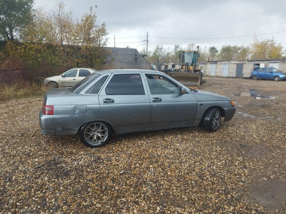 2006 Lada (ВАЗ) 2110, серый - вид 3