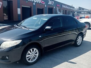 2008 Toyota Corolla X (E140, E150), чёрный, 499000 рублей, вид 4