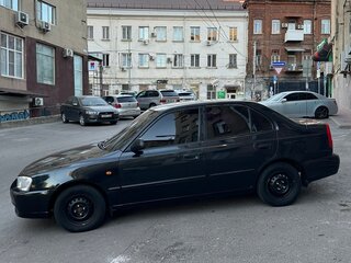 2005 Hyundai Accent ТагАЗ II, чёрный, 310000 рублей, вид 2
