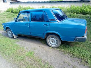 2007 Lada (ВАЗ) 2107, синий, 90000 рублей, вид 4